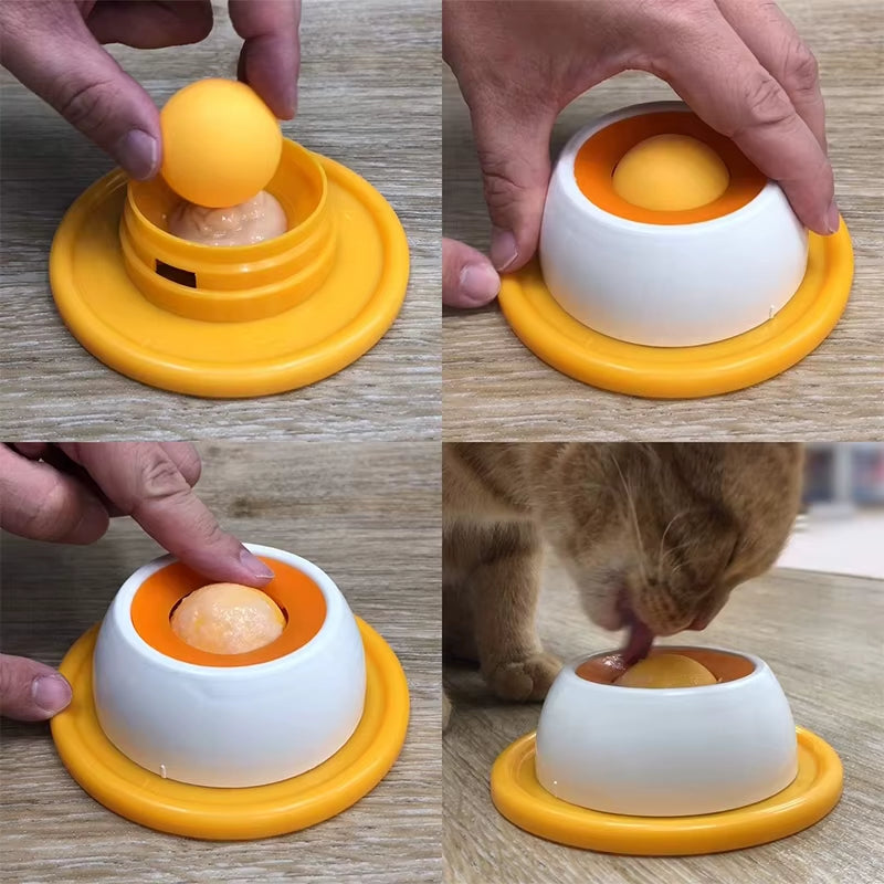 Dog Cat Licking Mat with Suction Cups Slow Feeder Interactive Toy for Yogurt Anti-Spill Bite Resistant Silicone Licking Mat