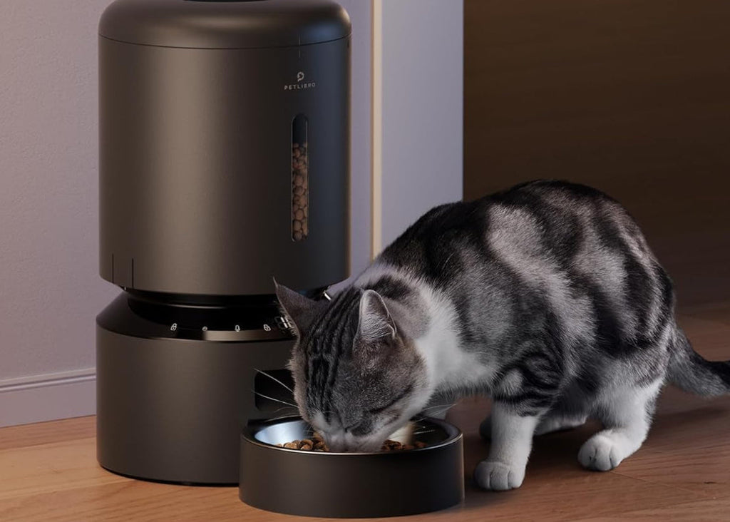 Automatic Cat Feeder Wet Food with Stainless Steel Bowl